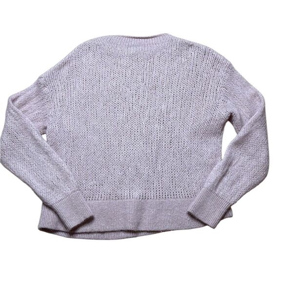 & Other Stories Crewneck Open Knit Oversized Alpaca Sweater Small - Picture 3 of 7